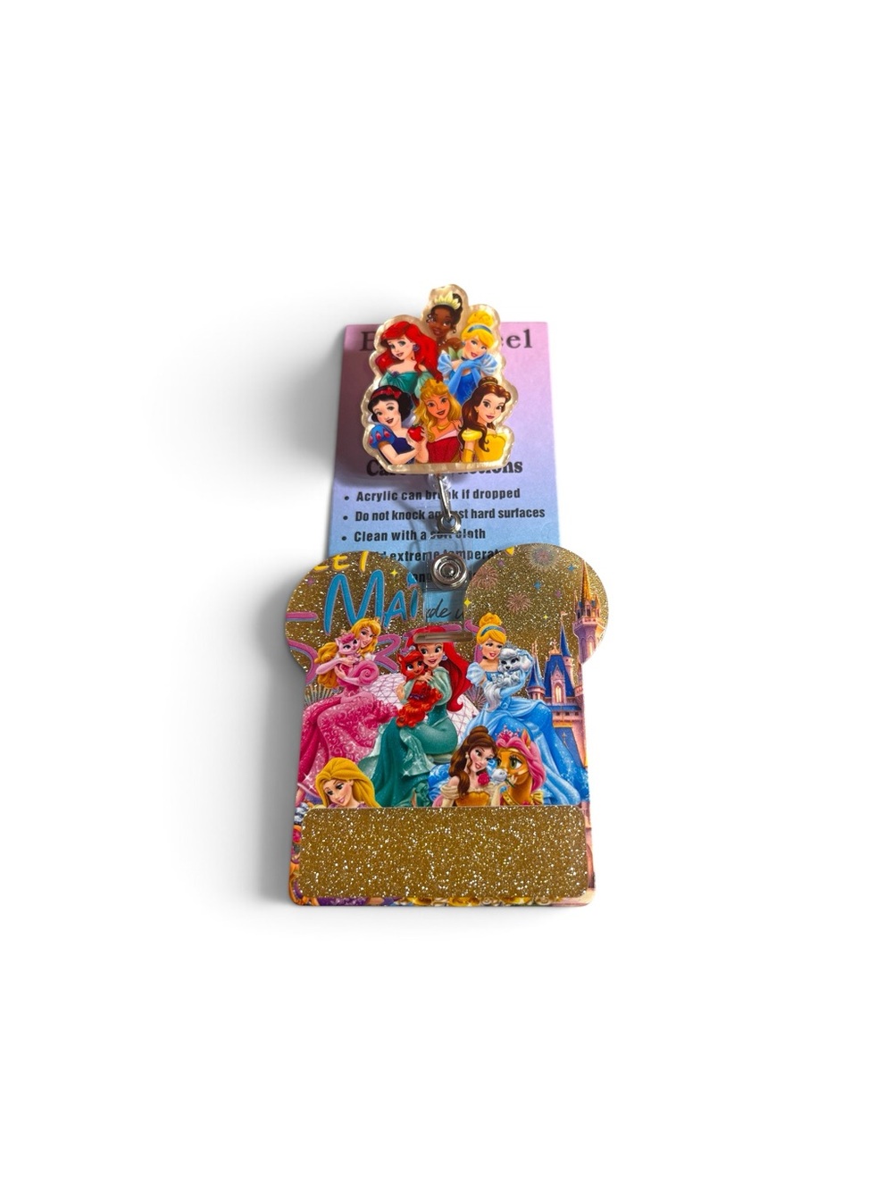 Disney Princess Badge Reel with Badge Buddy